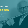 Event information for December 5th Sundays at the Bay event featuring Rick Aaron