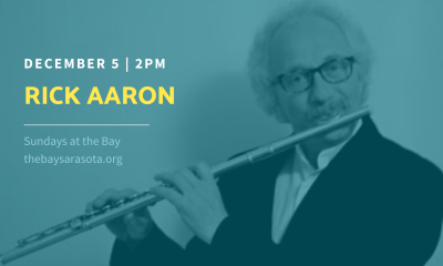 Event information for December 5th Sundays at the Bay event featuring Rick Aaron