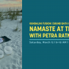 Program info for Namaste at The Bay with Petra Ratner on March 12, 2022 at The Bay Civic Green from 9-10AM